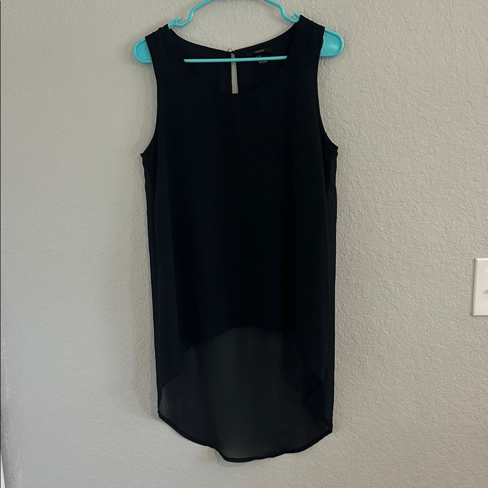 Forever 21 Black Sleeveless Blouse